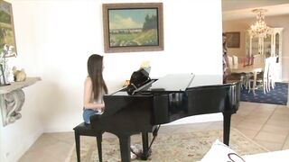 A gorgeous brunette with a Beautiful sexy Lady.