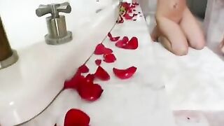 Lesbian ass fisting scene