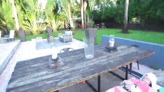 hot sis fucks annoying big dick brother by the pool stepmom 18yo british handjob