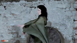 Medieval orgy in the tavern with double penetration and facial cumshot
