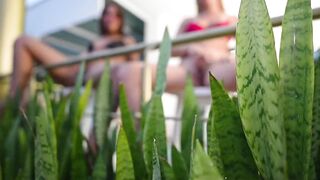 my friend and i can't hold it in and we masturbate while watching the sunset GGmansion