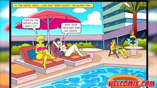 Bitching in the Caribbean Part 02 - The Simptoons Comics