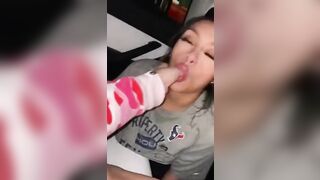 Playing with my friend