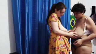 Lesbian wifes fucking FULL VIDEO (real couple)