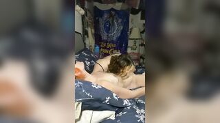 The sound of her sucking on my clit just kept turning me on more, omg ????