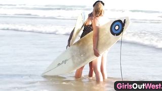 Nasty Australian lesbian threesome