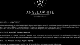 Angel white & Alexis texas in sexiest leggings LESBIAN