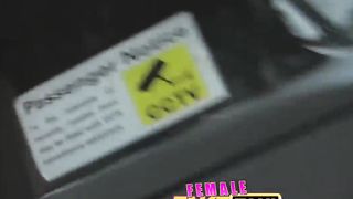 FemaleFakeTaxi Finger-fucking a fit bird