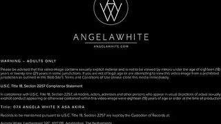 Bit Natural Tits Angela White and Asa Akira Hot Lesbian Sex