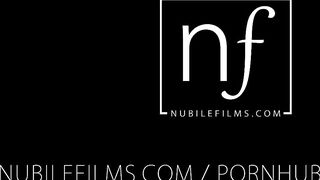 Nubile Films - Sexy blonde lesbians scissoring