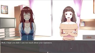 Bonds [ BDSM Hentai game ] Ep.1 two girls tying up a cute classmate with shibari ropes to tickle her