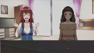 Bonds [ BDSM Hentai game ] Ep.1 two girls tying up a cute classmate with shibari ropes to tickle her
