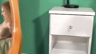 Thick brunette gets fucked by hot blonde wearing a strap-on