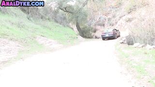 Anal dyke seduced by perverted MILF lez b4 anal treatment