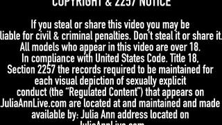 Moist Milfs Julia Ann & Nicki Hunter Eat Sweet Mature Muff!