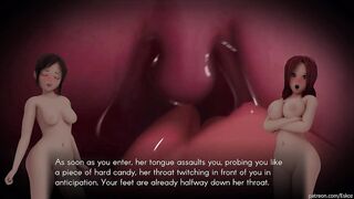 Diminishment - Prologue (Giantess, Vore, Anal, Unbirth, Game recording)