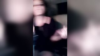 Girls kissing girls in the miami party taxi
