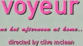 Vintage Porn: Bunny Luv puts on a Lesbian Show for a Voyeur