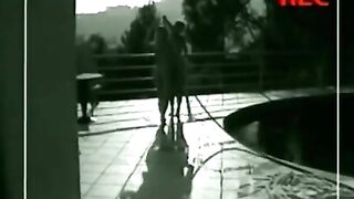 Vintage Porn: Bunny Luv puts on a Lesbian Show for a Voyeur