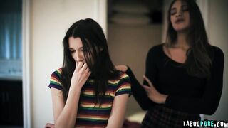Teen Maya Woulfe taste a wet pussy for first time (Hazel Moore, Gizelle Blanco)