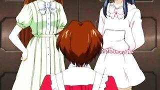 Hot hentai lesbian orgy