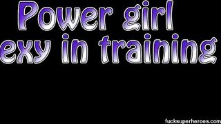 super sexy super hero training