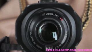 FemaleAgent Sexy lesbian orgasms during casting