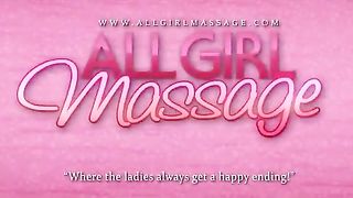 Molly Bennet and Brett Rossi Lesbian Massage