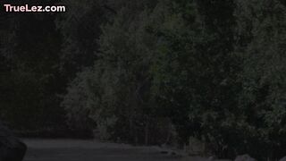 TRUE LESBIAN - Hairy lesbian bitch seduced by 21yo BFF lesbian slut