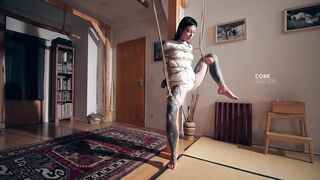 The Suffering of Core S: shibari hashira bondage sex