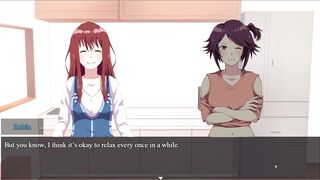 Bonds [ BDSM Hentai game ] Ep.4 playing dress up in shibari tickling session