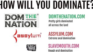 SLAVEMOUTH - Submissive Delirious Hunter deep throating (Lexi Grey)