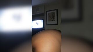 BBW stepmom asked me for backshots with new toy Pt 3!!
