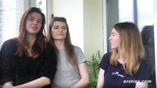Ersties - Hot Girl Threesome Leads To Steamy Lesbian Sex