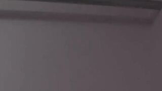 Ebony lesbians with natural tits fuck with strapon
