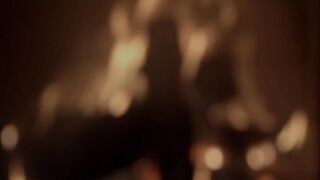 Nancy Ace Joins A Cozy Lesbian Threesome In Front Of The Fireplace