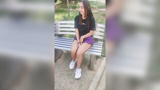 We go for a walk with my two lesbian friends and I control their vibrators in public.