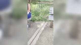 We go for a walk with my two lesbian friends and I control their vibrators in public.