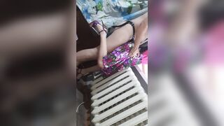 I watch my girlfriend get fucked and then my girlfriend helps me cum - Lesbian-illusion