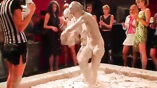 Kinky lesbian xxx in the shower