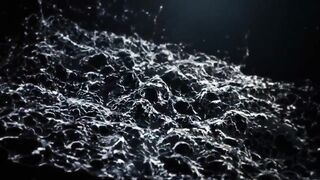 Young lesbian drinks golden piss fountain