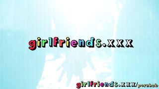 Girlfriends Secret lesbian sex at work