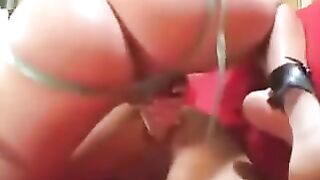 Girl Gets Punished In The Ass By A strapon Lesbian By twistedworlds