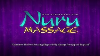 Nuru Massage aggressive MILF’s Lesbian Pussy Licking