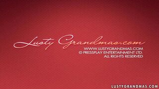 Grandma teaches her granddaughter more than just play ping pong