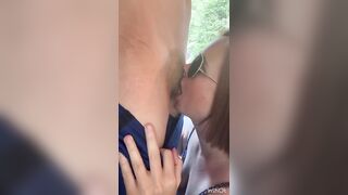 Sneaky Clit Sucking in My Nosey Neighbor’s Garage