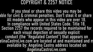 Huge Boobed Angelina Castro And Sofia Rose Have Girl On Girl Lebian Wet Fun!