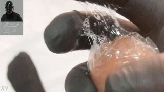 Masked man Leopard Brilliant enjoying fuck cum