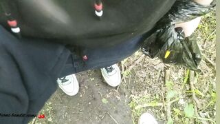 ????‍????MASTURBATE IN THE FOREST TO MY BABY ???? FUCK WHEN WE GO HOME ????