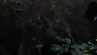 Three girlfriends in a dark forest masturbate loudly and cum - Lesbian_illusion